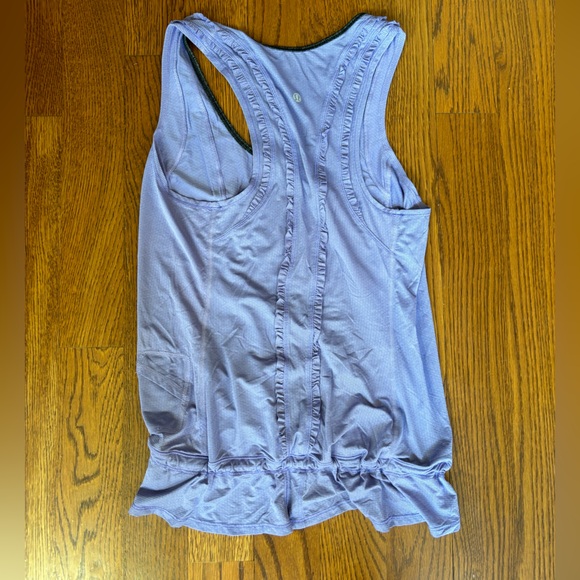 Vintage style Lululemon Ruffle Tank - Picture 4 of 4
